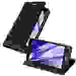 Cadorabo Hülle für LG G3 STYLUS Schutz Hülle in Schwarz Handyhülle Etui Case Cover Magnetverschluss