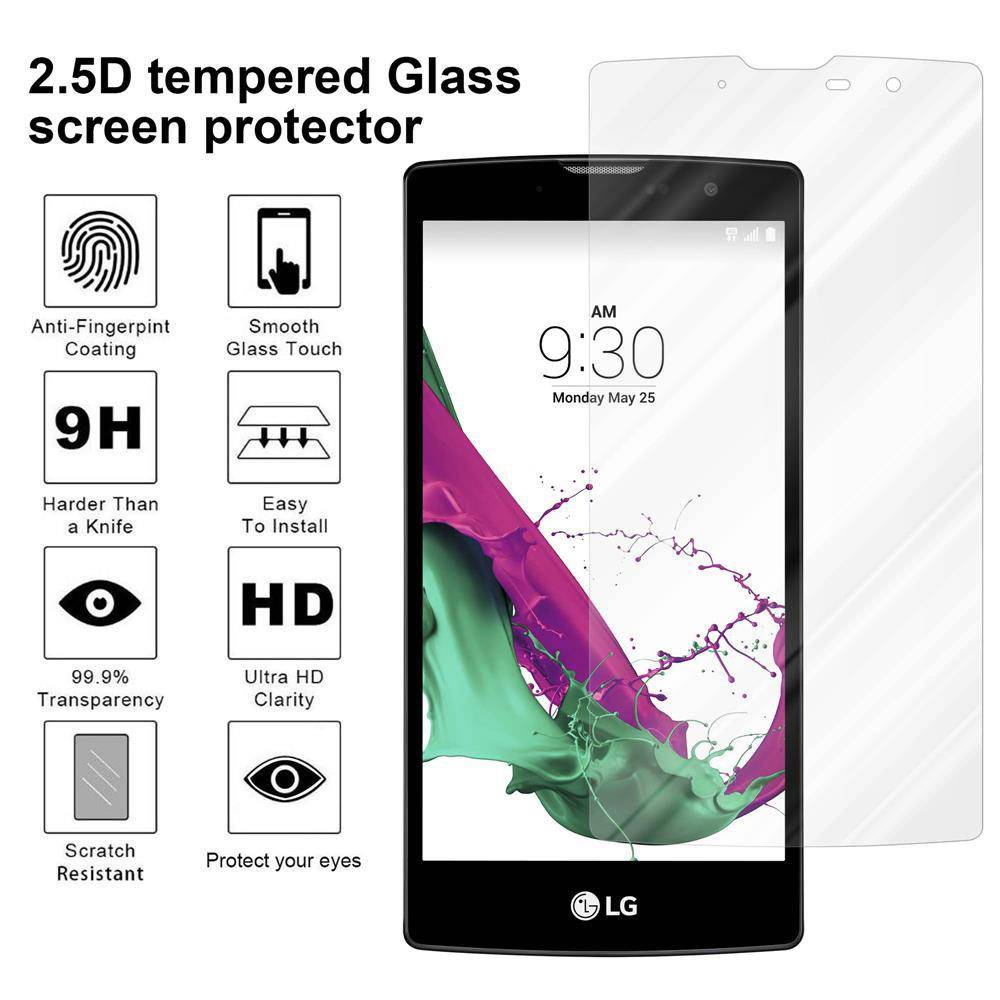 Cadorabo Panzer Folie für LG G4c / G4 MINI Schutzfolie in Transparent Gehärtetes Tempered Display-Schutzglas