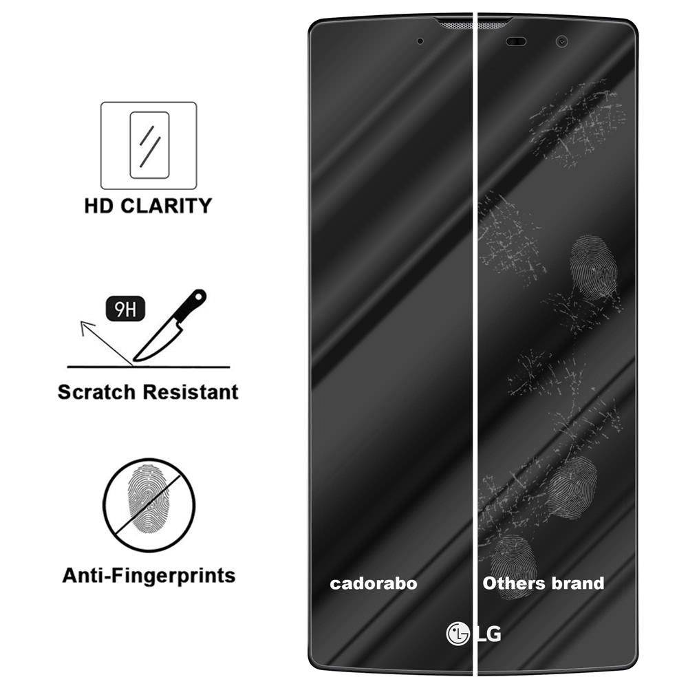 Cadorabo Panzer Folie für LG G4c / G4 MINI Schutzfolie in Transparent Gehärtetes Tempered Display-Schutzglas