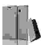 Cadorabo Hülle für Samsung Galaxy A7 2016 Schutz Hülle in Braun Handyhülle Etui Case Cover Magnetverschluss