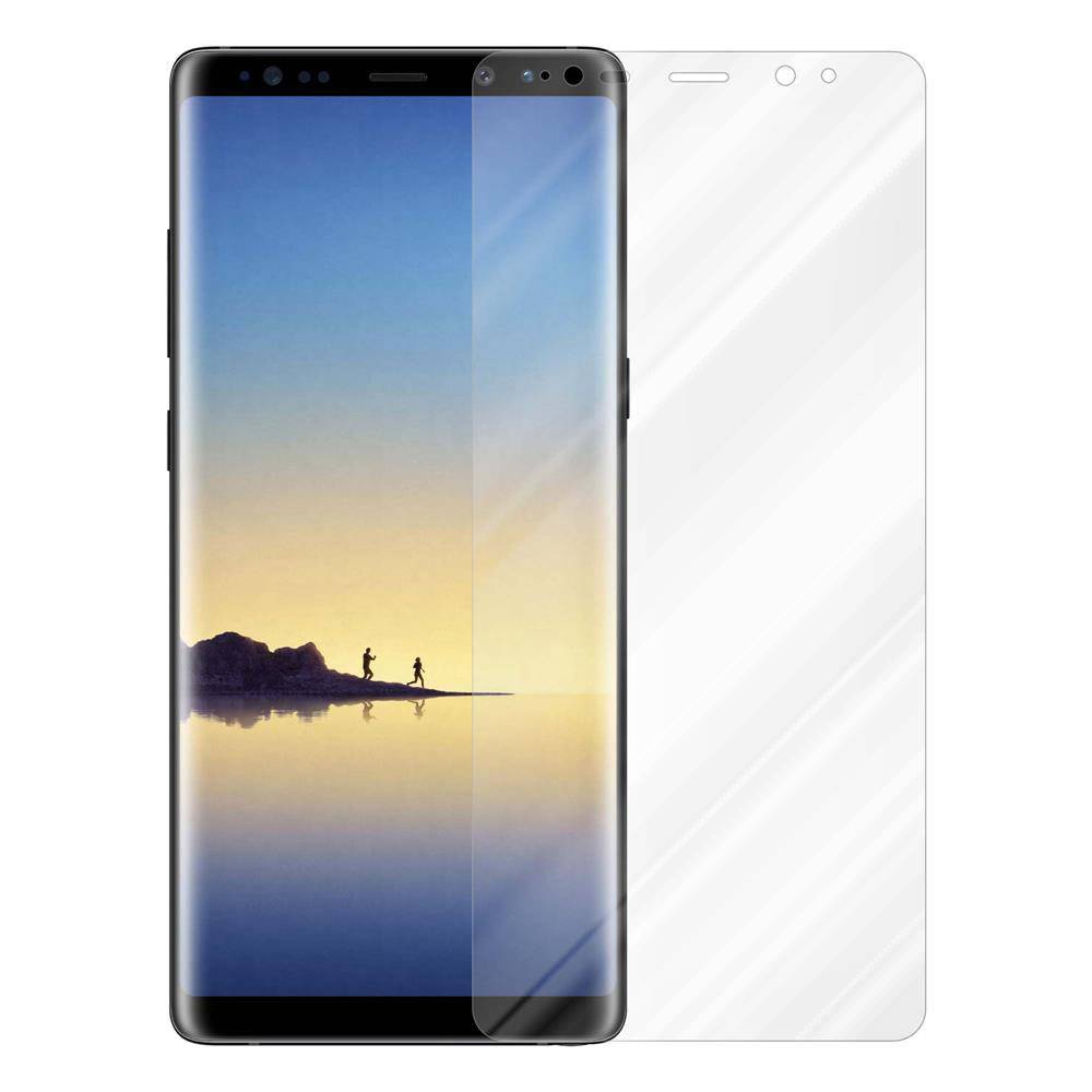 Cadorabo Panzer Folie für Samsung Galaxy NOTE 8 Schutzfolie in Transparent Gehärtetes Tempered Display-Schutzglas