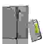 Cadorabo Hülle für Motorola MOTO X PLAY Schutz Hülle in Braun Handyhülle Etui Case Cover Magnetverschluss