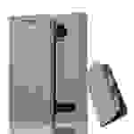 Cadorabo Hülle für Motorola MOTO Z2 Schutz Hülle in Braun Handyhülle Etui Case Cover Magnetverschluss