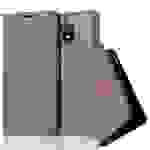 Cadorabo Hülle für Motorola MOTO G5S Schutz Hülle in Braun Handyhülle Etui Case Cover Magnetverschluss