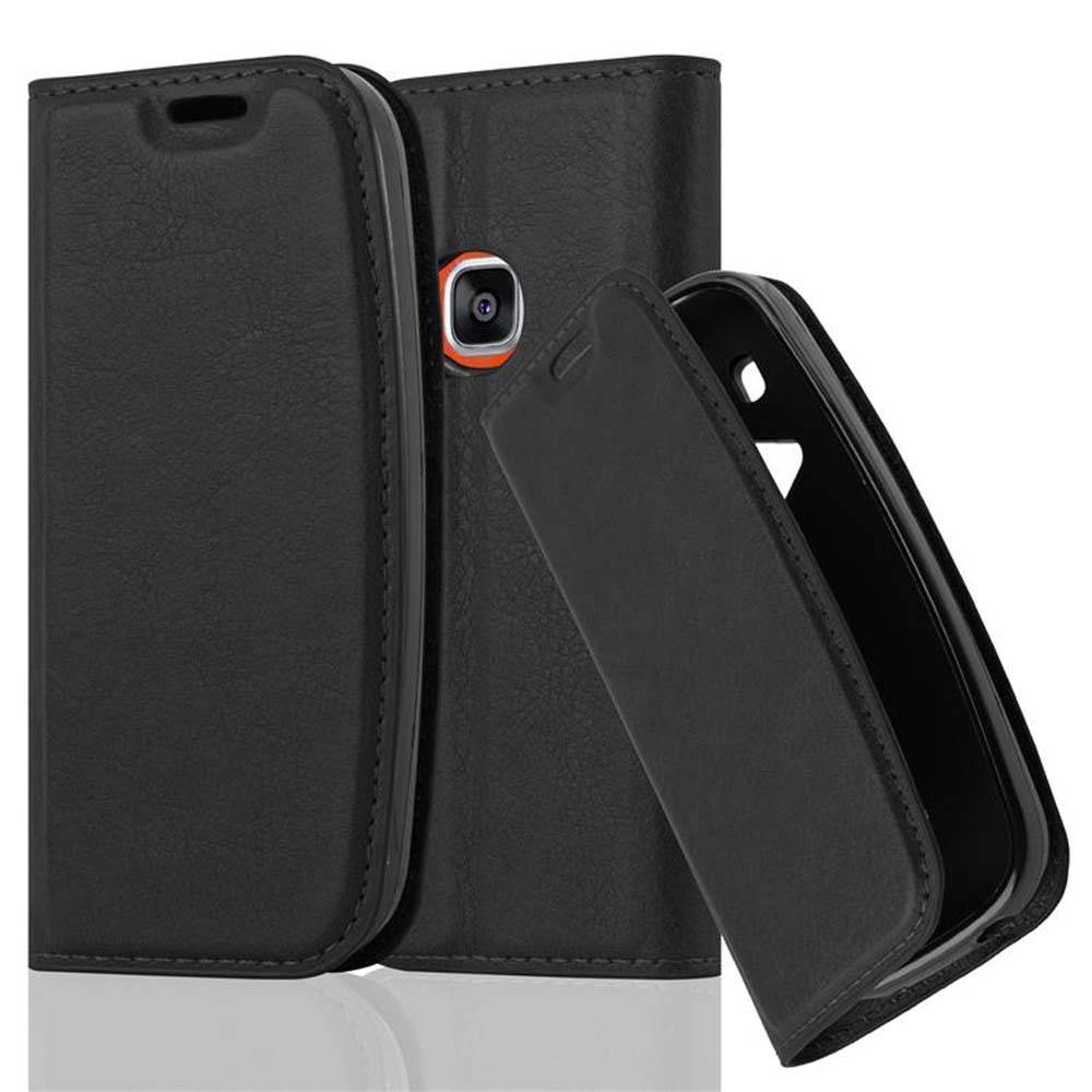 Cadorabo Hülle für Nokia 3310 2G Schutz Hülle in Schwarz Handyhülle Etui Case Cover Magnetverschluss