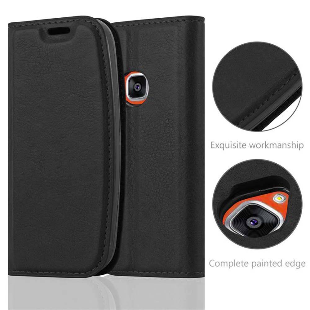 Cadorabo Hülle für Nokia 3310 2G Schutz Hülle in Schwarz Handyhülle Etui Case Cover Magnetverschluss