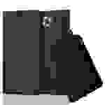 Cadorabo Hülle für Nokia Lumia 950 Schutz Hülle in Schwarz Handyhülle Etui Case Cover Magnetverschluss