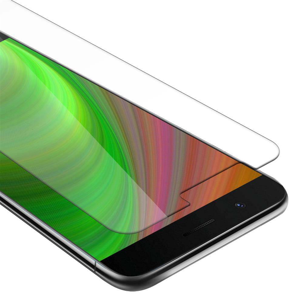 Cadorabo Panzer Folie für OnePlus 5 Schutzfolie in Transparent Gehärtetes Tempered Display-Schutzglas