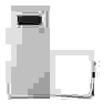 Cadorabo Schutzhülle für Samsung Galaxy NOTE 8 Hülle in Silber Handyhülle TPU Silikon Etui Cover Case