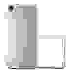 Cadorabo Schutzhülle für HTC Desire 820 Hülle in Silber Handyhülle TPU Silikon Etui Cover Case