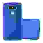 Cadorabo Schutzhülle für LG G5 Hülle in Blau Handyhülle TPU Silikon Etui Cover Case