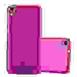 Cadorabo Hülle für HTC Desire 820 Schutz Hülle in Rosa Schutzhülle TPU Silikon Etui Case Cover