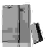 Cadorabo Hülle für Sony Xperia M2 / M2 AQUA Schutz Hülle in Braun Handyhülle Etui Case Cover Magnetverschluss