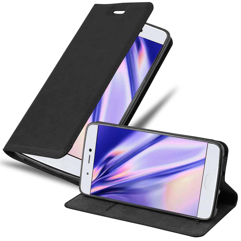 Cadorabo Hülle für Xiaomi Mi 5s Schutz Hülle in Schwarz Handyhülle Etui Case Cover Magnetverschluss