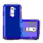 Cadorabo Hülle für LG G2 MINI Schutz Hülle in Blau Schutzhülle TPU Silikon Etui Case Cover