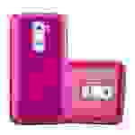 Cadorabo Hülle für LG G2 MINI Schutz Hülle in Rosa Schutzhülle TPU Silikon Etui Case Cover