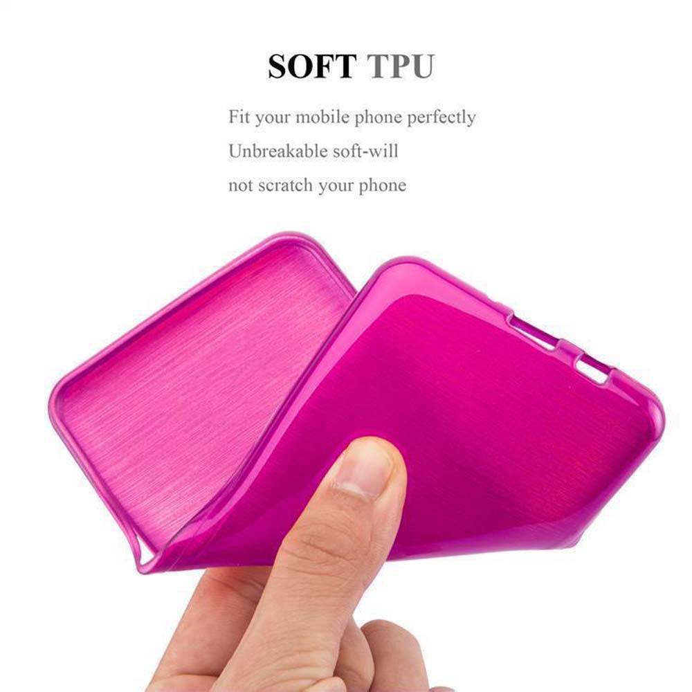 Cadorabo Hülle für LG G2 MINI Schutz Hülle in Rosa Schutzhülle TPU Silikon Etui Case Cover