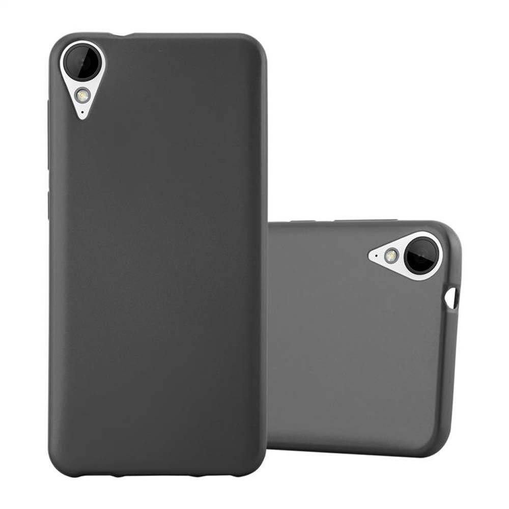 Cadorabo Schutzhülle für HTC Desire 10 LIFESTYLE / Desire 825 Hülle in Grau Handyhülle TPU Silikon Etui Cover Case