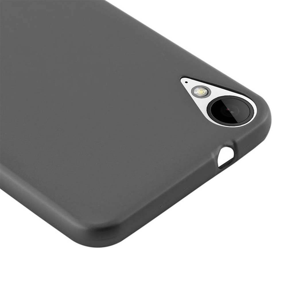 Cadorabo Schutzhülle für HTC Desire 10 LIFESTYLE / Desire 825 Hülle in Grau Handyhülle TPU Silikon Etui Cover Case