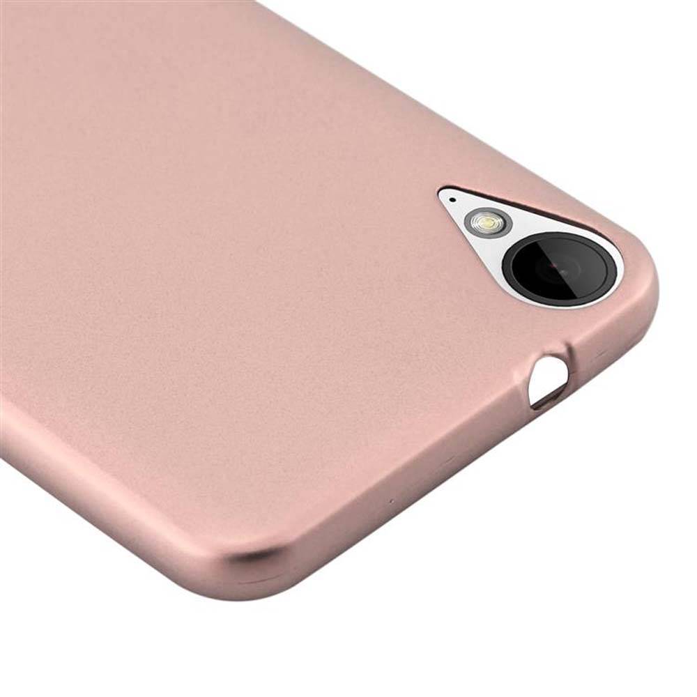 Cadorabo Schutzhülle für HTC Desire 10 LIFESTYLE / Desire 825 Hülle in Rosa Handyhülle TPU Silikon Etui Cover Case