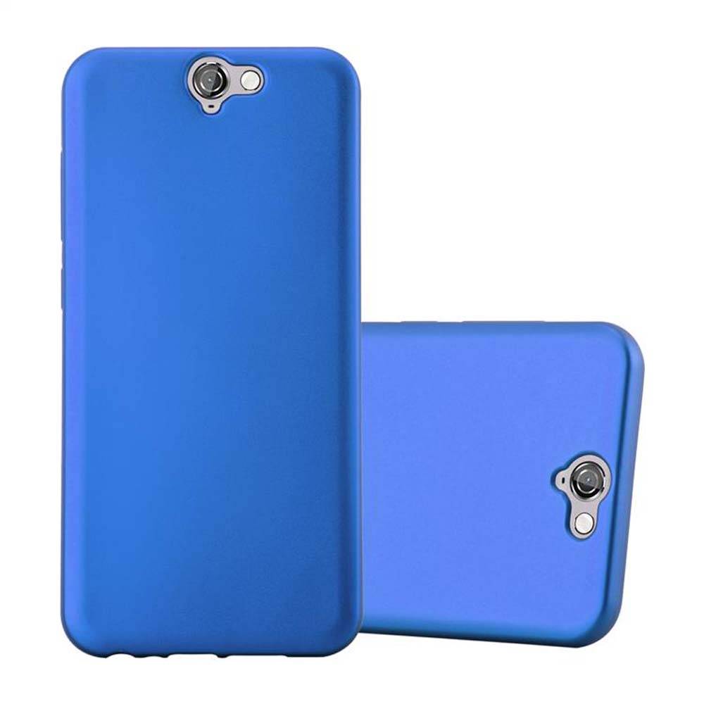 Cadorabo Schutzhülle für HTC ONE A9 Hülle in Blau Handyhülle TPU Silikon Etui Cover Case
