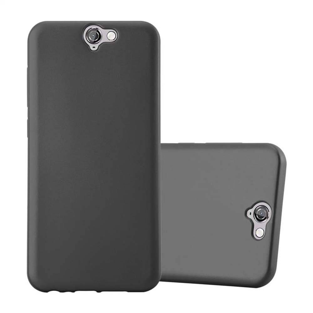 Cadorabo Schutzhülle für HTC ONE A9 Hülle in Grau Handyhülle TPU Silikon Etui Cover Case