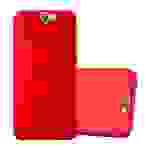 Cadorabo Schutzhülle für HTC ONE A9 Hülle in Rot Handyhülle TPU Silikon Etui Cover Case