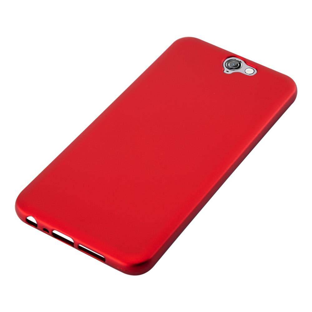 Cadorabo Schutzhülle für HTC ONE A9 Hülle in Rot Handyhülle TPU Silikon Etui Cover Case