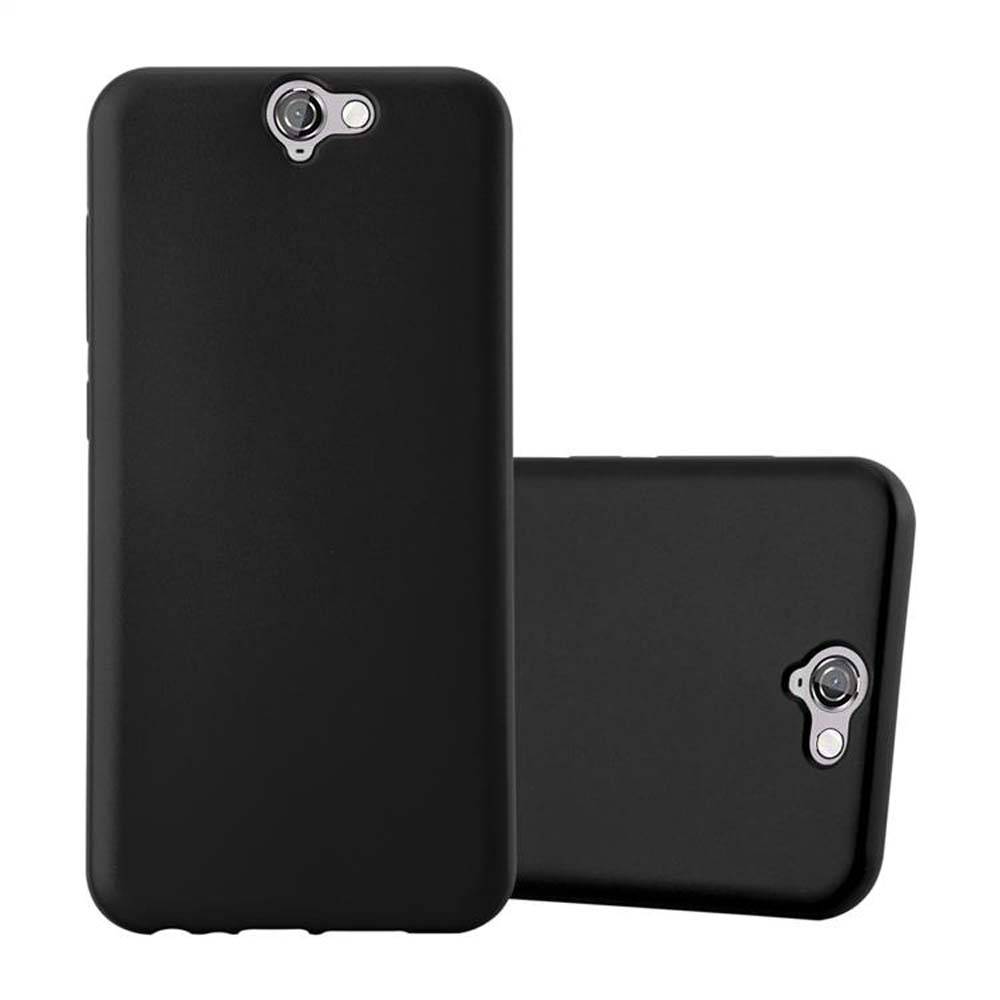 Cadorabo Schutzhülle für HTC ONE A9 Hülle in Schwarz Handyhülle TPU Silikon Etui Cover Case