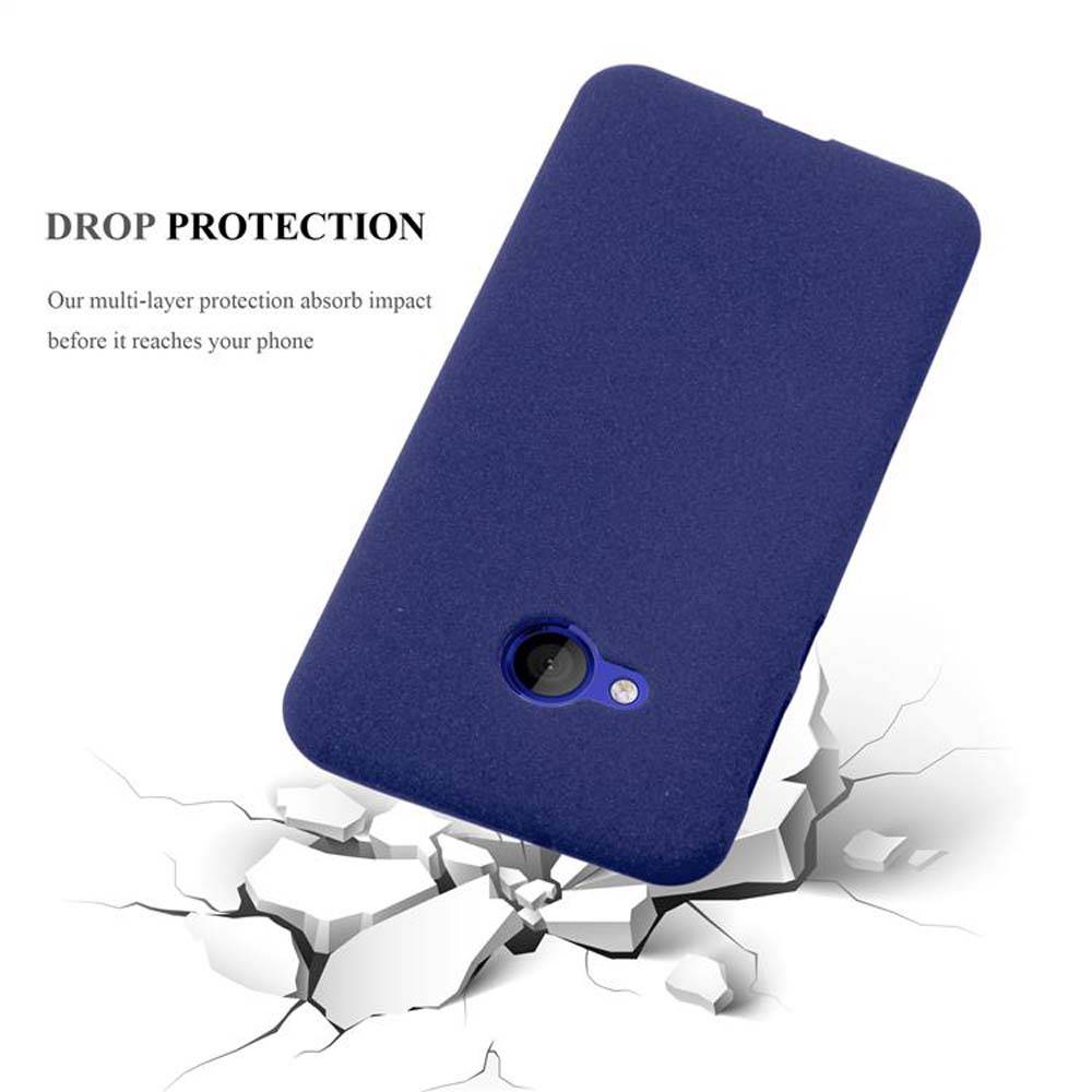 Cadorabo Schutzhülle für HTC U PLAY Hülle in Blau Handyhülle TPU Etui Cover Case