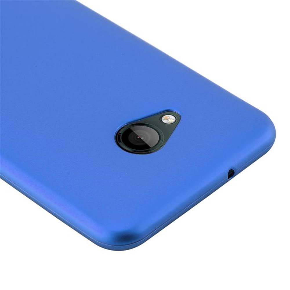 Cadorabo Schutzhülle für HTC U PLAY Hülle in Blau Handyhülle TPU Silikon Etui Cover Case