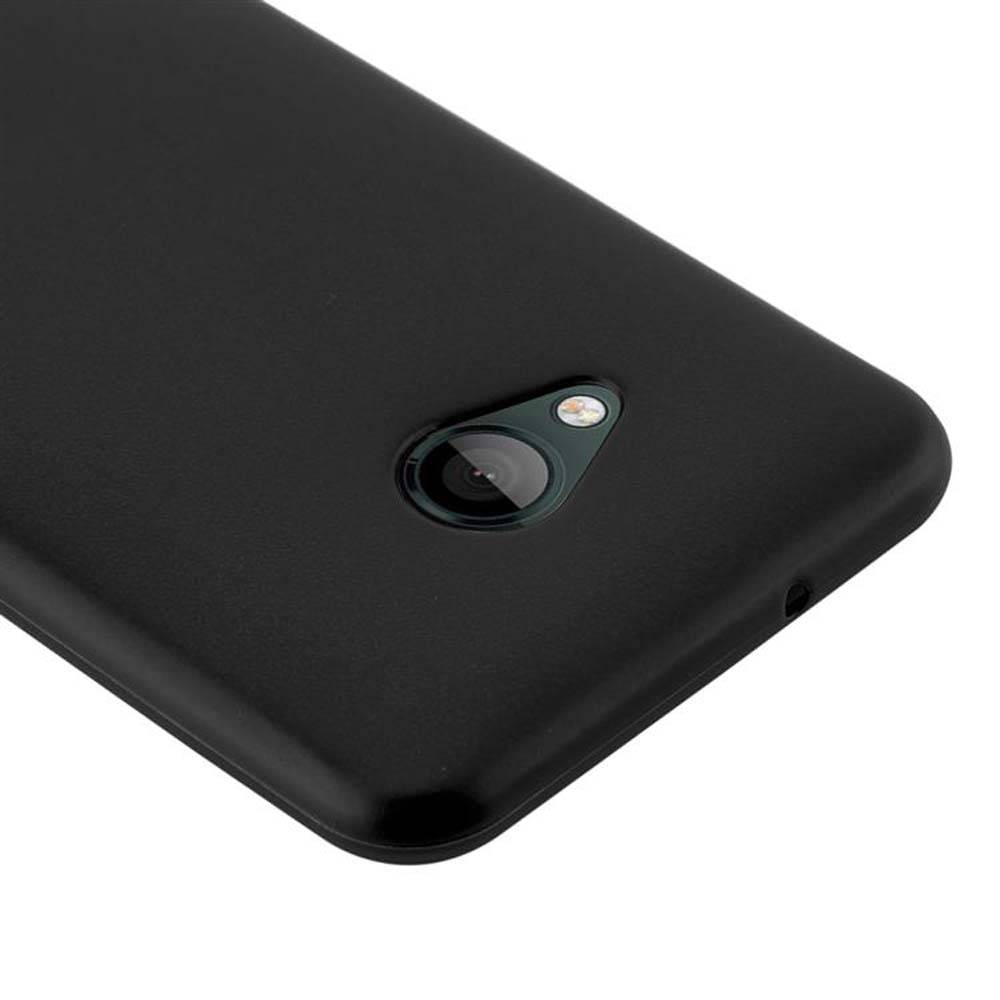 Cadorabo Schutzhülle für HTC U PLAY Hülle in Schwarz Handyhülle TPU Silikon Etui Cover Case