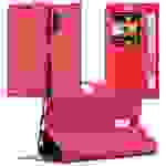 Cadorabo Hülle für Huawei MATE 10 LITE Schutz Hülle in Rot Handyhülle Etui Case Cover Magnetverschluss