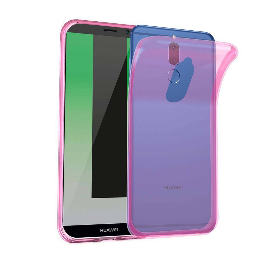 Cadorabo Hülle für Huawei MATE 10 LITE Schutz Hülle in Pink Schutzhülle TPU Silikon Cover Etui Case