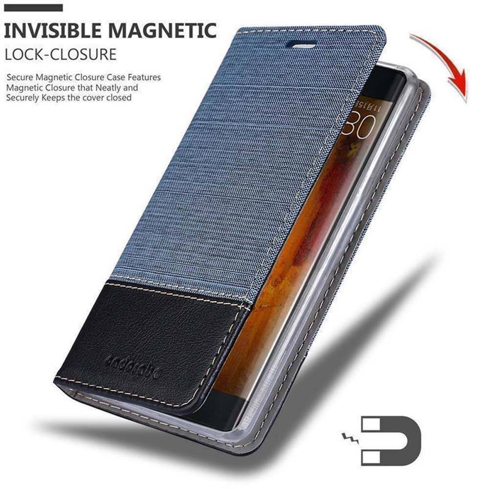 Cadorabo Hülle für Huawei MATE 9 PRO Schutzhülle in Blau Handy Hülle Etui Book Case Cover