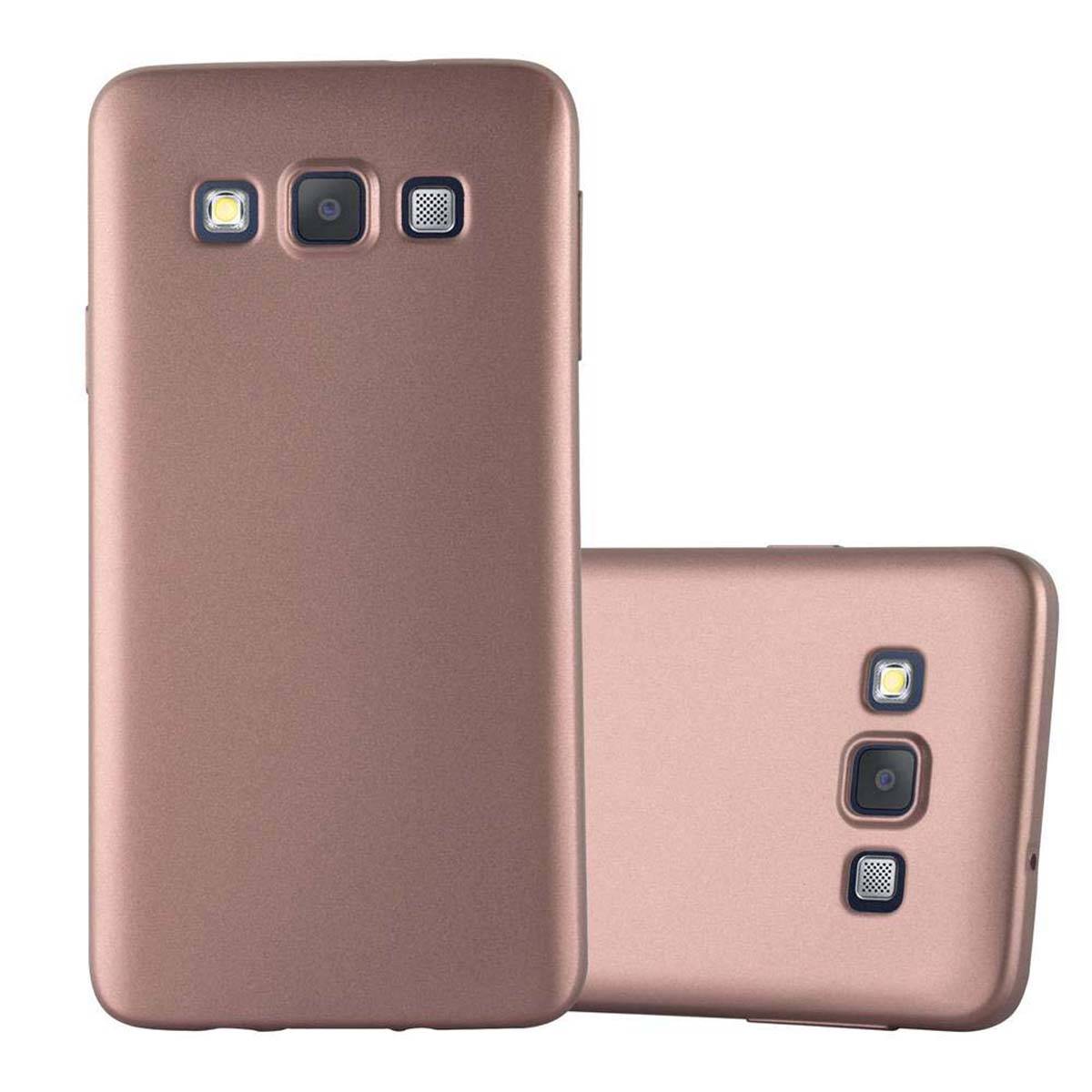 Cadorabo Schutzhülle für Samsung Galaxy A3 2015 Hülle in Rosa Handyhülle TPU Silikon Etui Cover Case