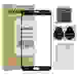 Cadorabo Panzerfolie für Samsung Galaxy A9 2016 Schutzfolie in Schwarz Vollbild Folie Tempered Display Schutzglas