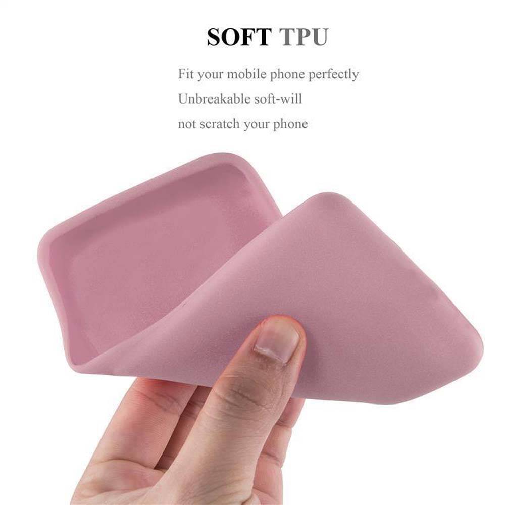 Cadorabo Hülle für Samsung Galaxy S9 Schutzhülle in Rosa Handyhülle TPU Silikon Etui Case Cover