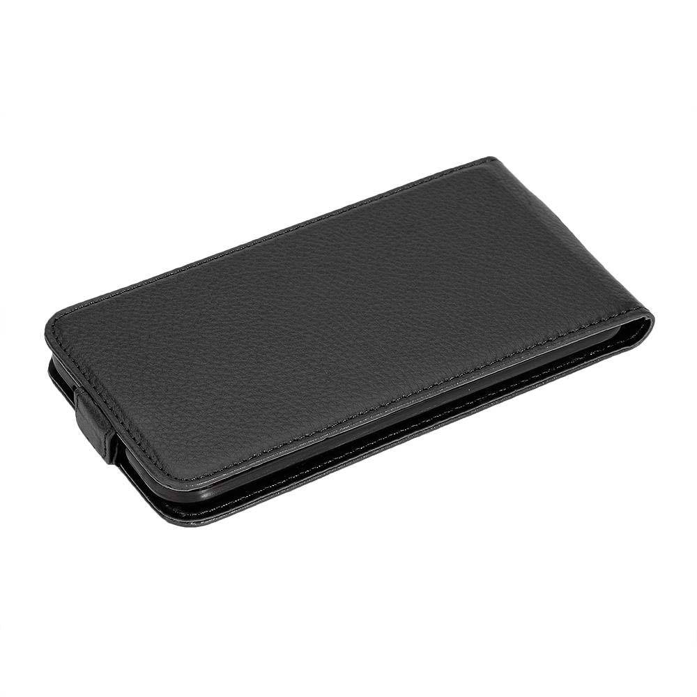 Cadorabo Schutzhülle für Huawei P20 LITE 2018 / NOVA 3E Hülle in Schwarz Flip Etui Handyhülle Case Cover Kunstleder