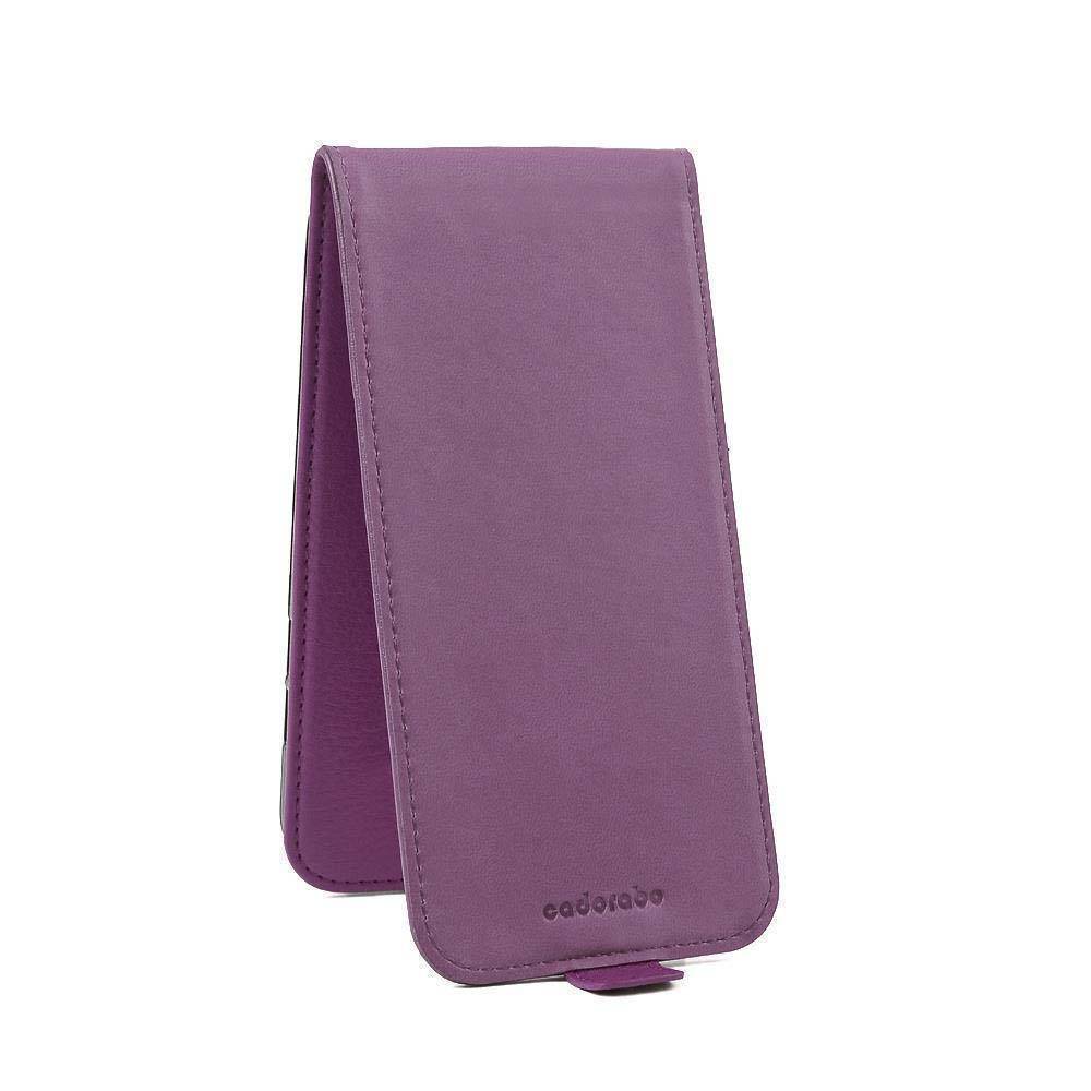 Cadorabo Schutzhülle für Huawei P20 PRO / P20 PLUS Hülle in Lila Flip Etui Handyhülle Case Cover Kunstleder