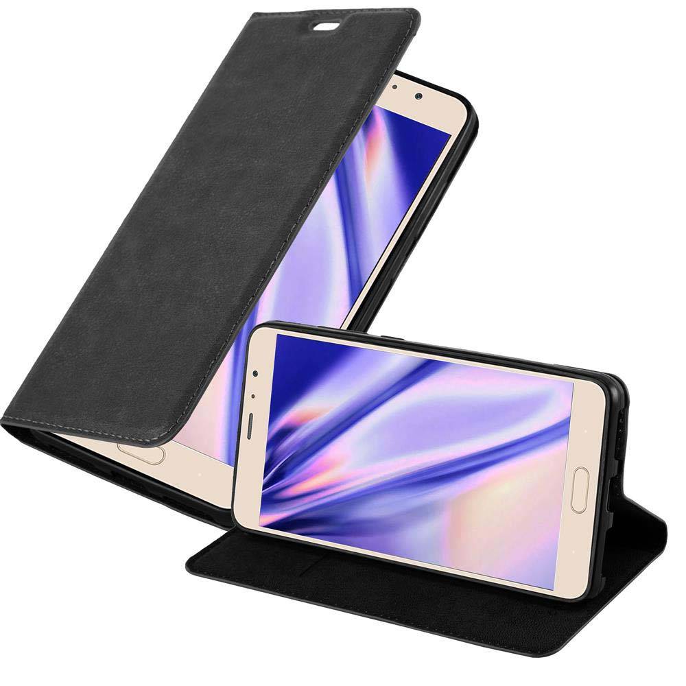 Cadorabo Hülle für Xiaomi RedMi PRO Schutz Hülle in Schwarz Handyhülle Etui Case Cover Magnetverschluss