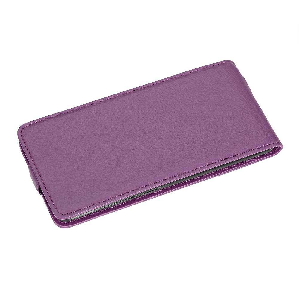 Cadorabo Schutzhülle für Samsung Galaxy NOTE 8 Hülle in Lila Flip Etui Handyhülle Case Cover Kunstleder