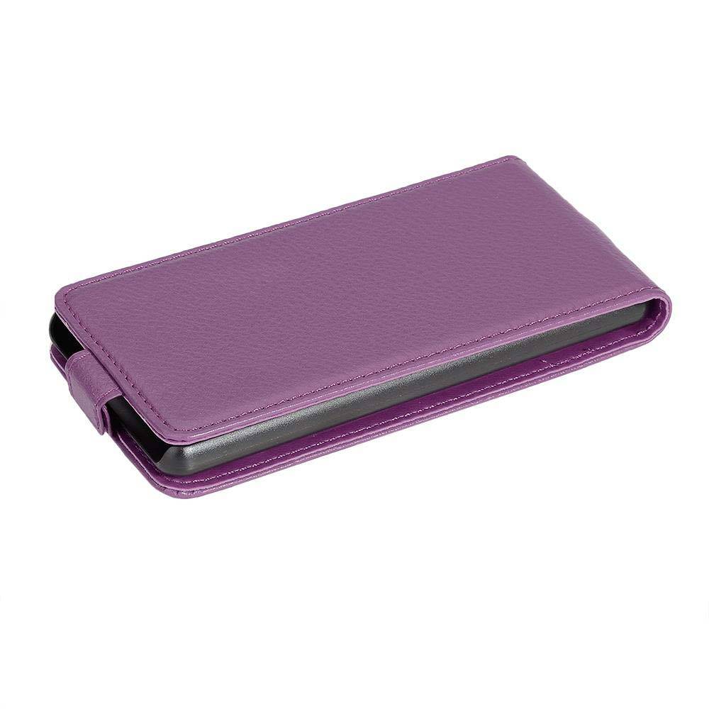 Cadorabo Schutzhülle für Sony Xperia XZ2 COMPACT Hülle in Lila Flip Etui Handyhülle Case Cover Kunstleder