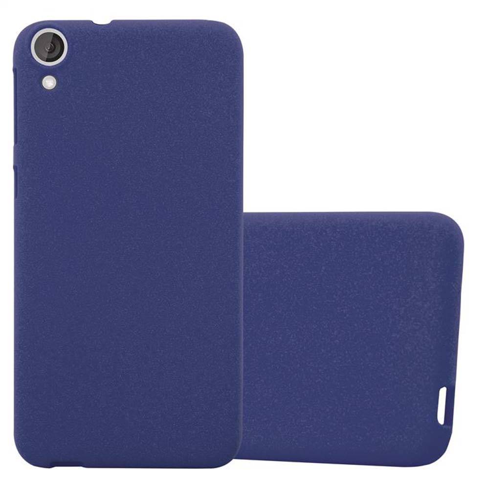 Cadorabo Schutzhülle für HTC Desire 820 Hülle in Blau Handyhülle TPU Etui Cover Case