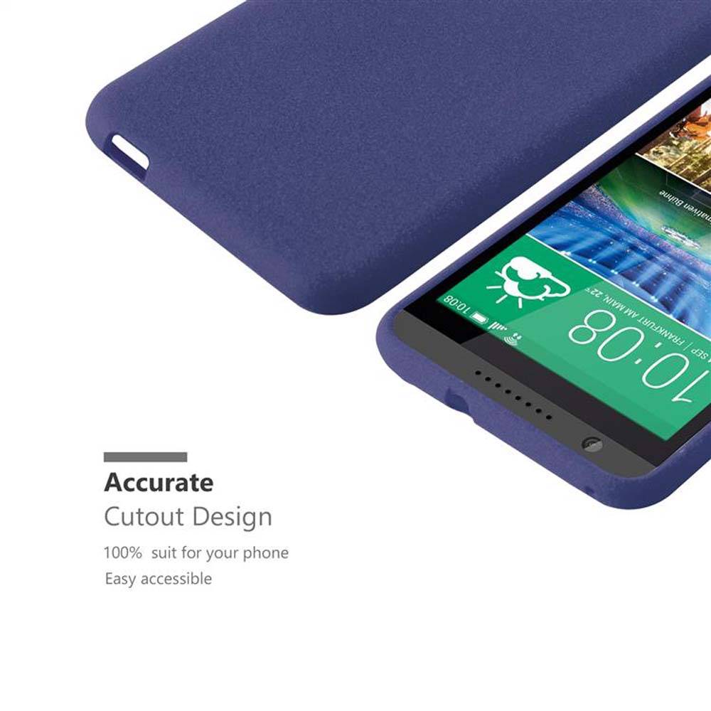 Cadorabo Schutzhülle für HTC Desire 820 Hülle in Blau Handyhülle TPU Etui Cover Case