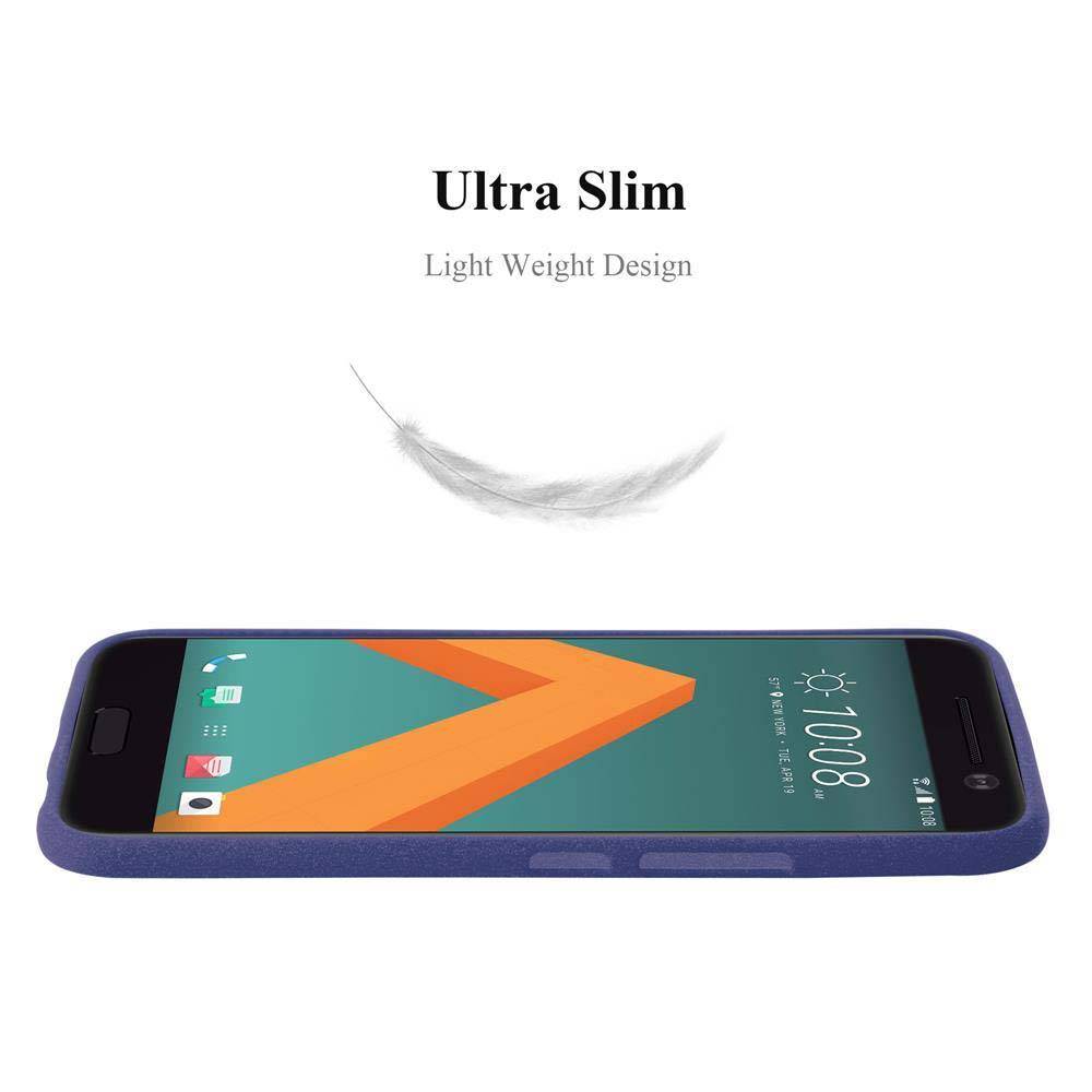 Cadorabo Schutzhülle für HTC ONE M10 Hülle in Blau Handyhülle TPU Etui Cover Case