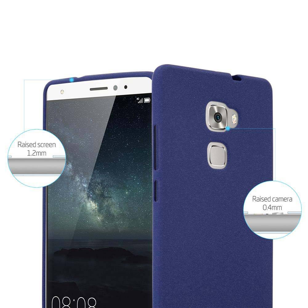 Cadorabo Schutzhülle für Huawei MATE S Hülle in Blau Handyhülle TPU Etui Cover Case