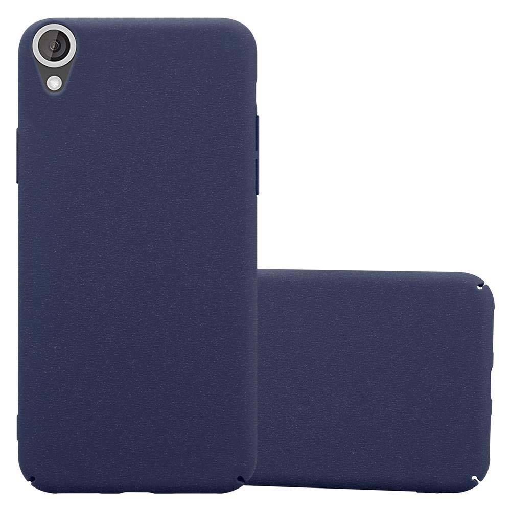 Cadorabo Schutzhülle für HTC Desire 820 Hülle in Blau Etui Hard Case Handyhülle Cover