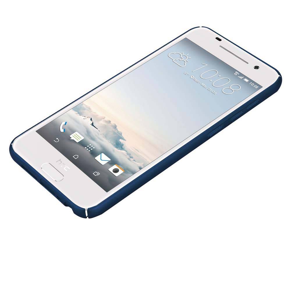 Cadorabo Hülle für HTC ONE A9 Schutzhülle in Blau Hard Case Handy Hülle Etui