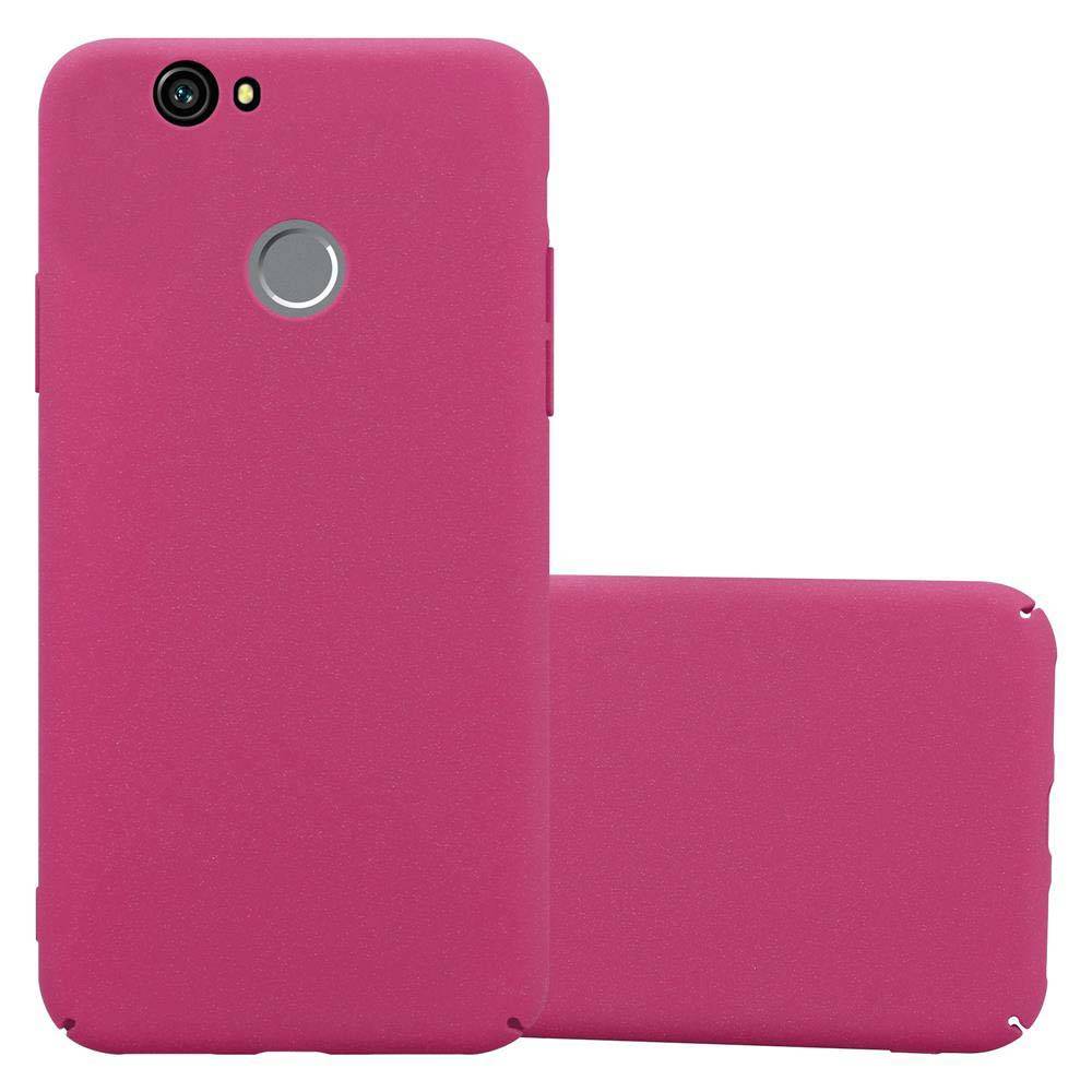 Cadorabo Schutzhülle für Huawei NOVA Hülle in Pink Etui Hard Case Handyhülle Cover